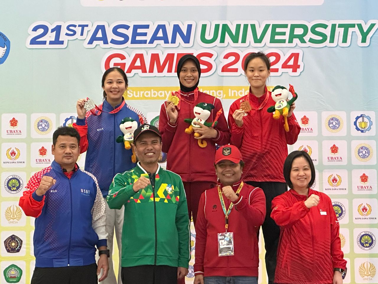 Indonesia Selangkah Lagi Menuju Juara Umum ASEAN University Games 2024