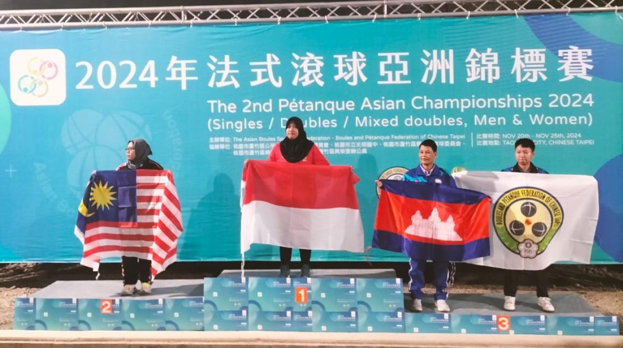 Atlet dan Pelatih Petanque UNESA Catat Sejarah Baru di Kancah Internasional