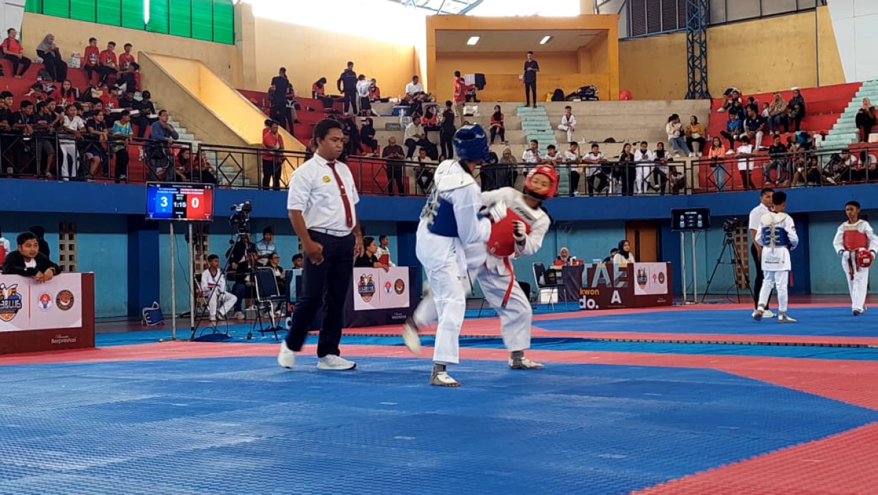 492 Atlet Taekwondo Bersaing Menjadi Yang Terbaik Di Kejurnas Taekwondo 2024